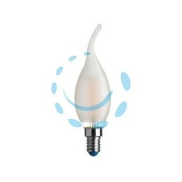 LAMPADA FILO LED FIAMMA STICK SATINATA E14 - 4.5w - 2700°K calda - 470 lm - 35x123h