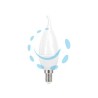 LAMPADA LED COLPO DI VENTO ONDA E14 - 6w - 6500°K fredda - 470 lm - 37x138h