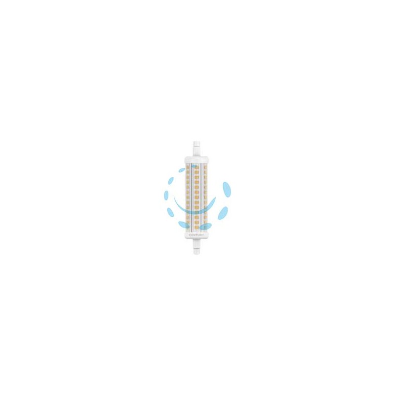 LED LINEARI R7S MM.118 - 14w - 4000°K naturale - 1900 lm - 28x118h
