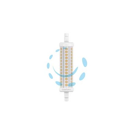 LED LINEARI R7S MM.118 - 14w - 4000°K naturale - 1900 lm - 28x118h