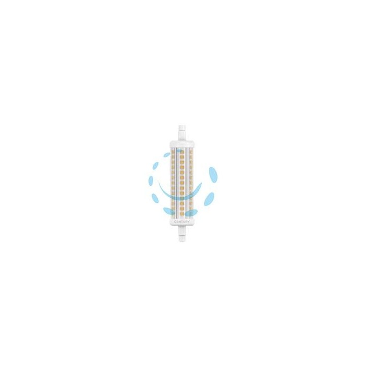 LED LINEARI R7S MM.118 - 14w - 4000°K naturale - 1900 lm - 28x118h
