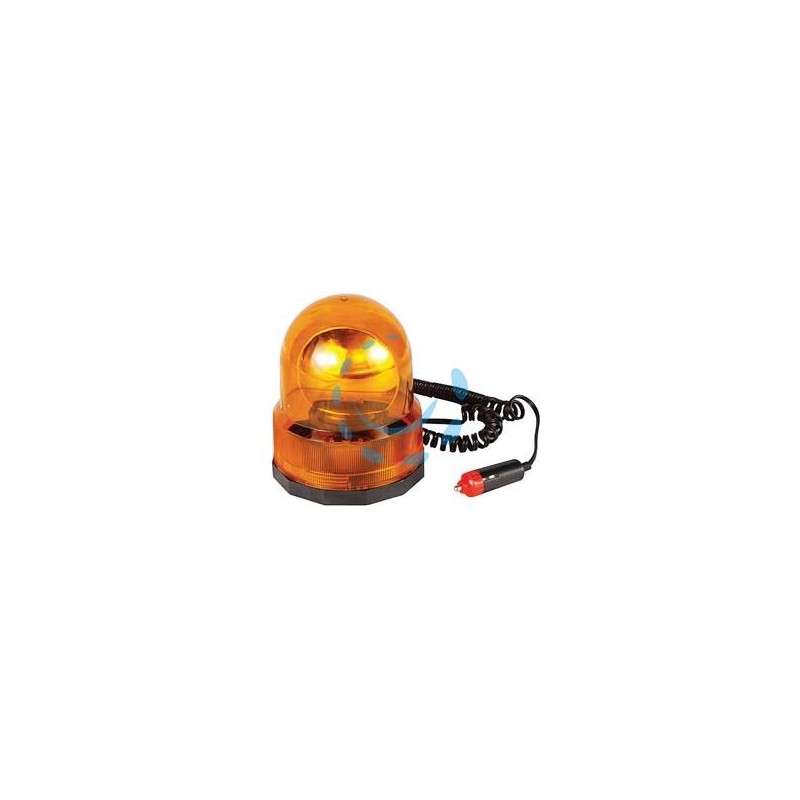 LAMPEGGIANTE ROTANTE MAGNETICO ARANCIO 