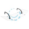 STENDIBIANCHERIA "BREZZA 200" MT.18 - cm.178x55x27,5h. 