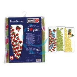 TELO ASSE DA STIRO IN COTONE "LOVE GIMI" - cm.129x48 "M" per assi da stiro max cm.120x38