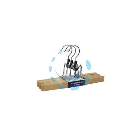 STAMPELLA PORTACALZONI CON PINZA - set pz.3 
