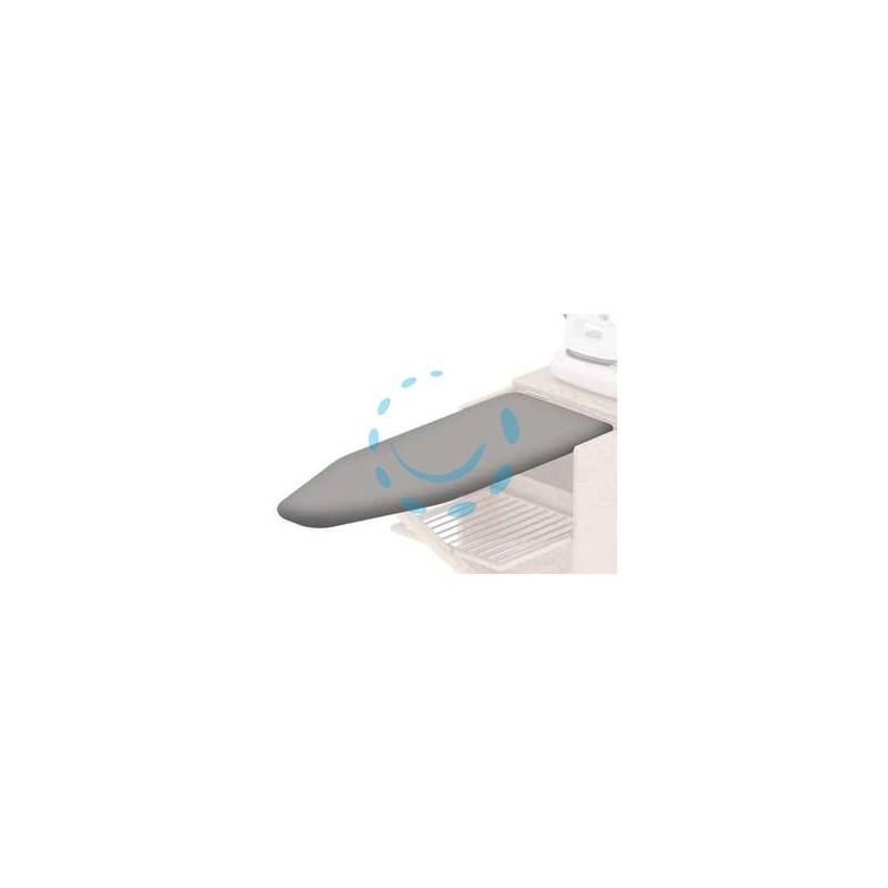 COPRIASSE PER MOBILETTO STIRO TRIPLO STRATO CON MOLLETTONE - cm.120x65