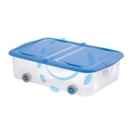 CONTENITORE "STOCK-BOX" MERAVIGLIOSO CON RUOTE - cm.60x40x17h. lt.25