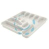 PORTAPOSATE GRANDE 7 SCOMPARTI - cm.37,5x41,5x4,5h.