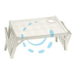 VASSOIO MULTIFUNZIONE "LIFE" BIANCO - cm.53x53x25