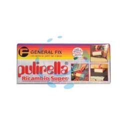 RICAMBIO SPAZZOLA PULIRELLA SUPER - 10 mt carta crespata adesiva h. 12 cm 