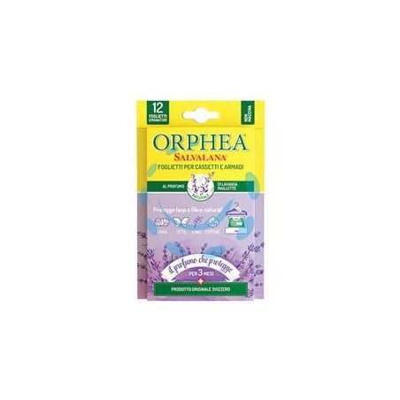 SALVALANA FOGLIETTI PER CASSETTI E ARMADI AL PROFUMO DI LAVANDA