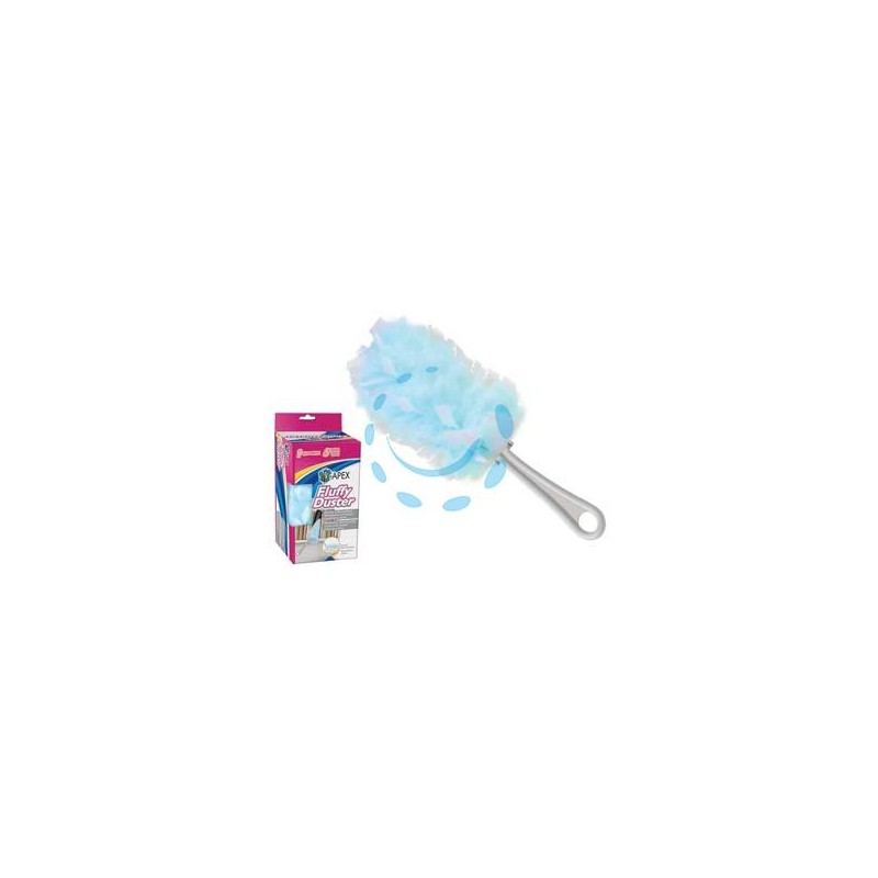 SET PIUMINO FLUFFY DUSTER CON 5 CUFFIE DI RICAMBIO - (30028)