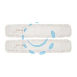 RICAMBIO FRANGIA COTONE PER SCOPA A FORBICE PZ.2 - cm.105x20 (18014)