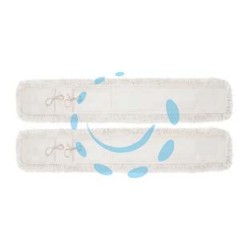 RICAMBIO FRANGIA COTONE PER SCOPA A FORBICE PZ.2 - cm.105x20 (18014)