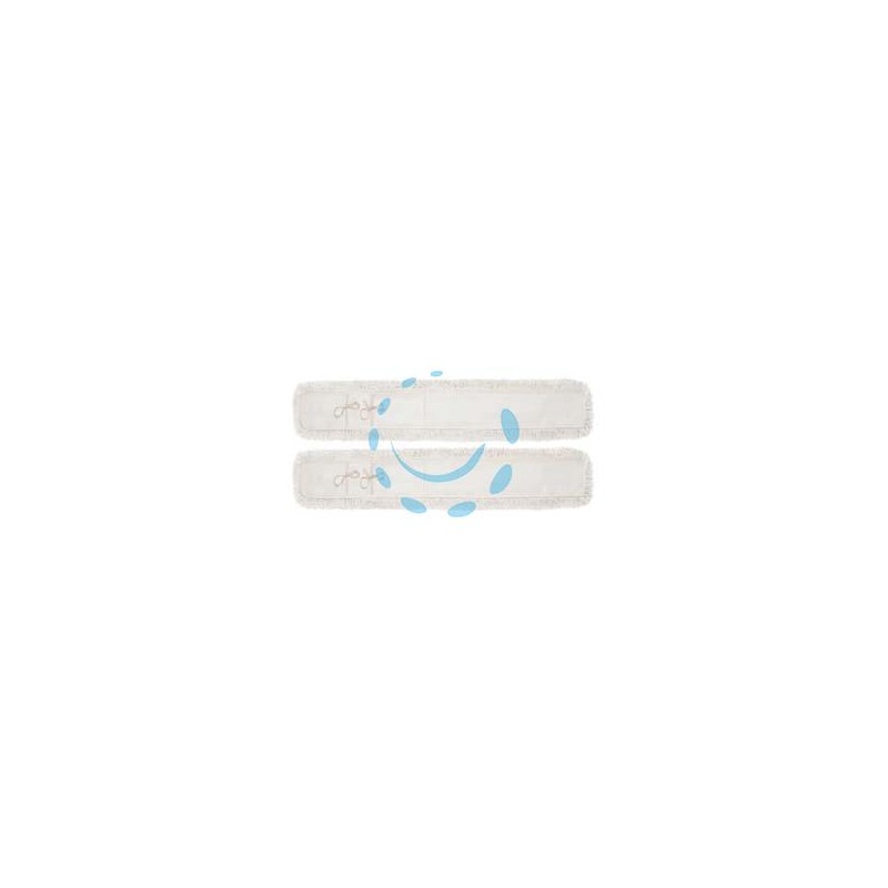 RICAMBIO FRANGIA COTONE PER SCOPA A FORBICE PZ.2 - cm.105x20 (18014)