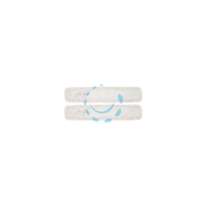 RICAMBIO FRANGIA COTONE PER SCOPA A FORBICE PZ.2 - cm.105x20 (18014)