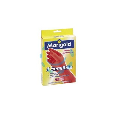 GUANTI DOMESTICI SENSIBILI MARIGOLD - misura 7,5
