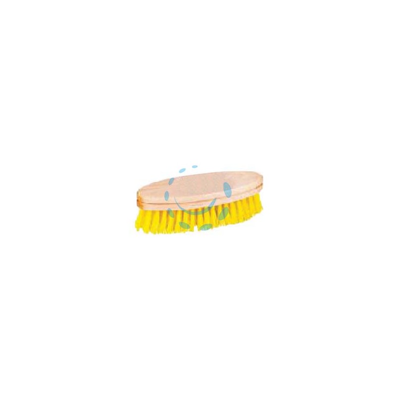 SPAZZOLA OVALE SETOLE IN POLIPROPILENE - mm.175x75x50h.