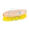 SPAZZOLA OVALE SETOLE IN POLIPROPILENE - mm.175x75x50h.