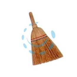 SCOPETTA PIATTINA DI SAGGINA CON MANICHETTO - cm.15x4x35h.
