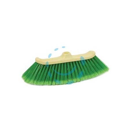 SCOPA DOMESTICA PAVONE IN PLASTICA - cm.36x10x12h.