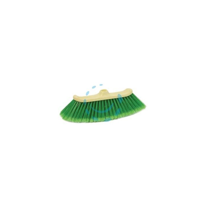 SCOPA DOMESTICA PAVONE IN PLASTICA - cm.36x10x12h.