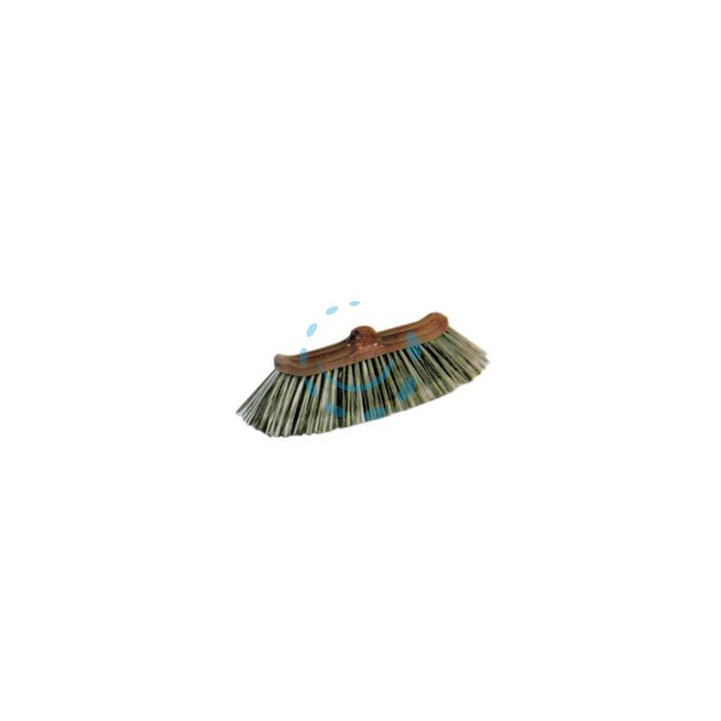 SCOPA DOMESTICA PAVONE IN LEGNO - cm.34x8x12h.
