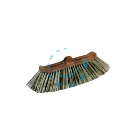 SCOPA DOMESTICA PAVONE IN LEGNO - cm.34x8x12h.