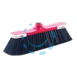 SCOPA DOMESTICA KLENIA CON GOMMA ANTIURTO - cm.30x9x10h.