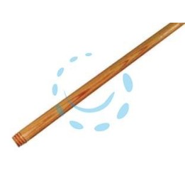 MANICI IN LEGNO VIROLA NATURALE PER SCOPE - ø cm.2,2x130h.