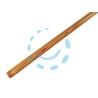 MANICI IN LEGNO VIROLA NATURALE PER SCOPE - ø cm.2,2x130h.