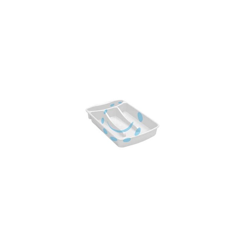 PORTAPOSATE 4 POSTI LINEA PRIMAVERA IN POLIPROPILENE COLORE BIANCO - cm.18x31x4,5h.
