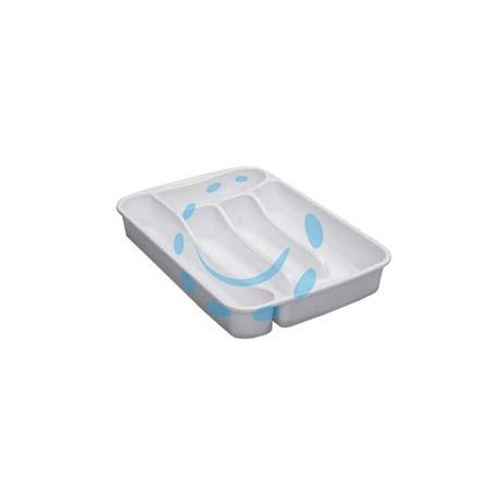 PORTAPOSATE 5 POSTI LINEA PRIMAVERA IN POLIPROPILENE COLORE BIANCO - cm.25x34x5h.