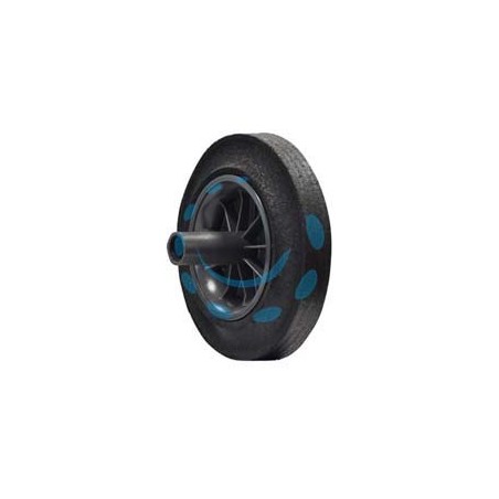 RUOTA PER BIDONE RACCOLTA DIFFERENZIATA LT.120 E LT.240 MOD.ICS ø mm.195