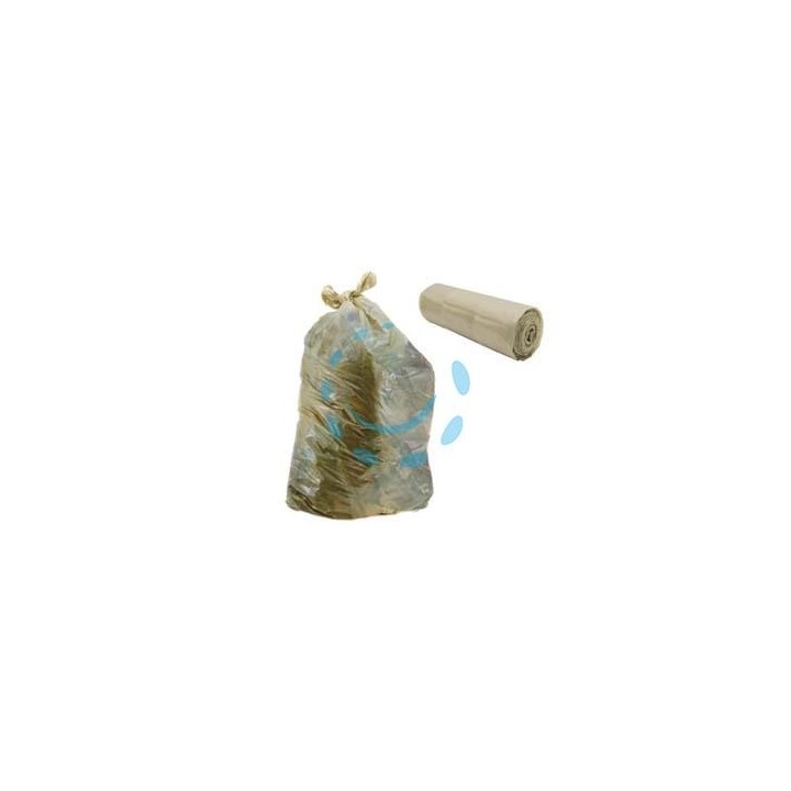 SACCO CONDOMINIALE LDPE IN ROTOLO AMBRA TRASPARENTE - cm.90x120, rot.pz.10 da Kg.1