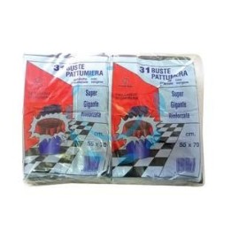 SACCPO PATTUMIERA CON LACCIO DI CHIUSURA NERO PZ.31 - cm.55x70 gr.480