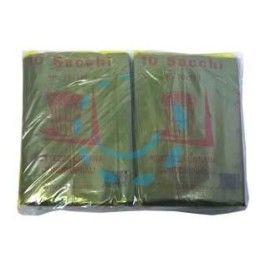 SACCO CONDOMINIALE RINFORZATO NERO PZ.10 - cm.70x110 gr.75