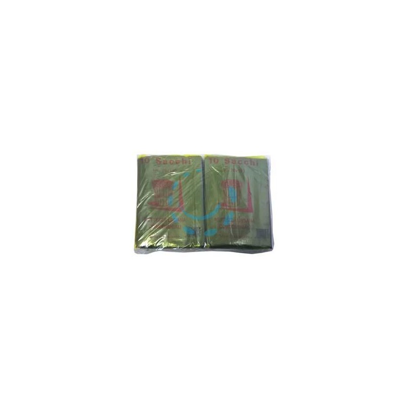 SACCO CONDOMINIALE RINFORZATO NERO PZ.10 - cm.70x110 gr.75