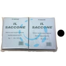SACCO "IL SACCONE" NERO PZ.10 - cm.80x120 kg.1