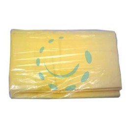 SACCO GIALLO LAVANDERIA - cm.60+28x115 gr.150
