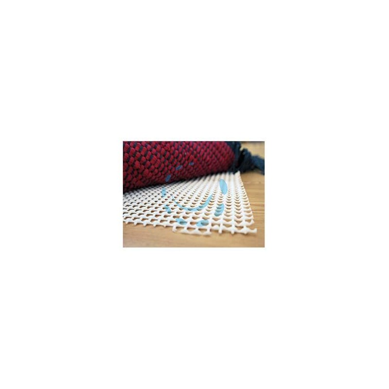 RETE ANTISCIVOLO PVC PER TAPPETI - cm.80h.x30mt. - peso 230gr/mq