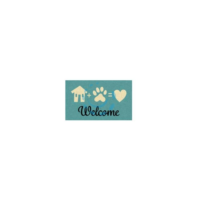 ZERBINO COCCO "WELCOME PET" SPESSORE MM.15 - cm.40x70