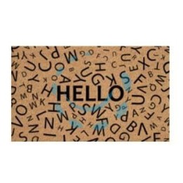 ZERBINO COCCO "HELLO" SPESSORE MM.15 - cm.40x70