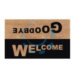 ZERBINO COCCO "WELCOME/GOODBYE" SPESSORE MM.15 - cm.40x70