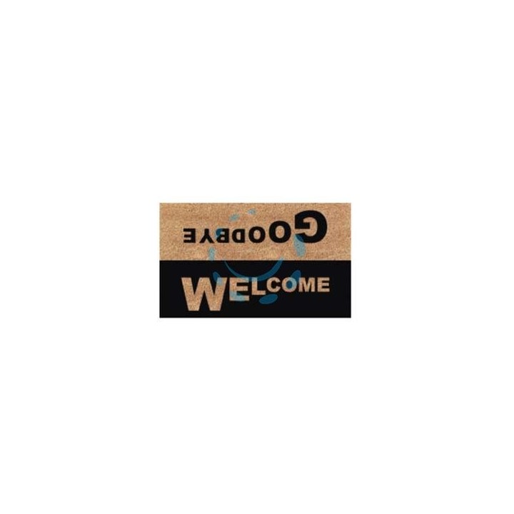 ZERBINO COCCO "WELCOME/GOODBYE" SPESSORE MM.15 - cm.40x70