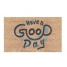 ZERBINO COCCO "HAVE A GOOD DAY" SPESSORE MM.15 - cm.40x70