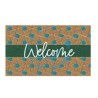 ZERBINO COCCO "WELCOME GREEN" SPESSORE MM.15 - cm.40x70