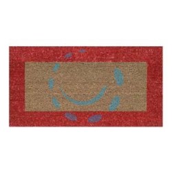 ZERBINO ECOCO ROSSO SPESSORE MM.18 - cm.40x80, spessore mm.18
