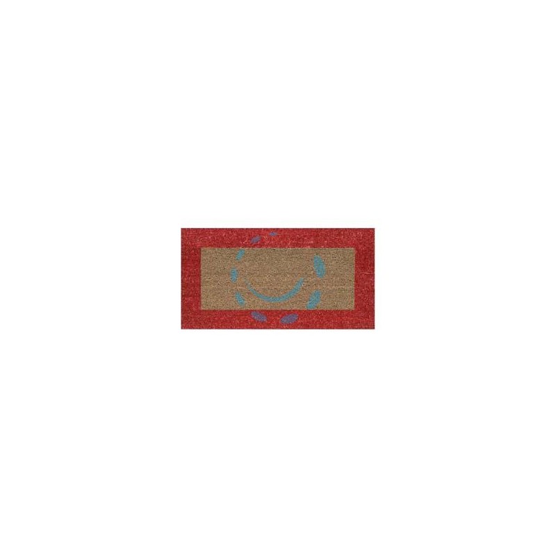 ZERBINO ECOCO ROSSO SPESSORE MM.18 - cm.50x100, spessore mm.18