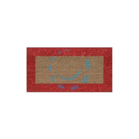 ZERBINO ECOCO ROSSO SPESSORE MM.18 - cm.50x100, spessore mm.18